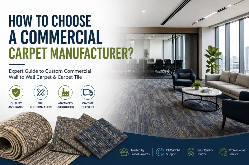 How to Choose a Commercial Carpet Manufacturer?