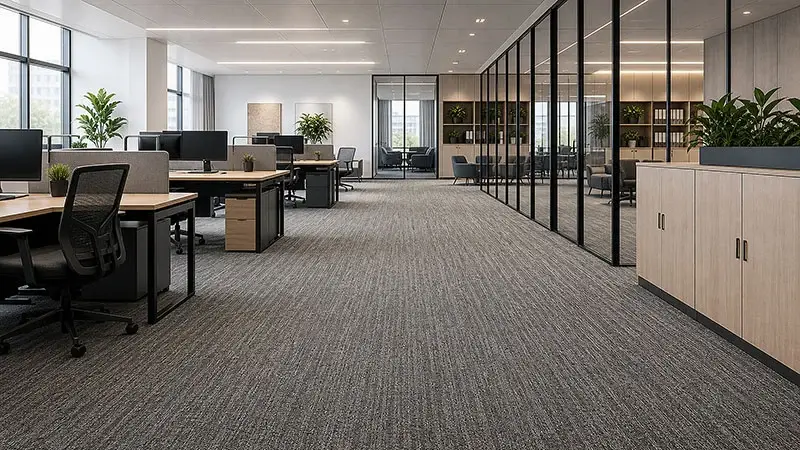 Choosing the Right Office Wall to Wall Carpet: A Factory-Direct Engineering Guide for Commercial Projects
