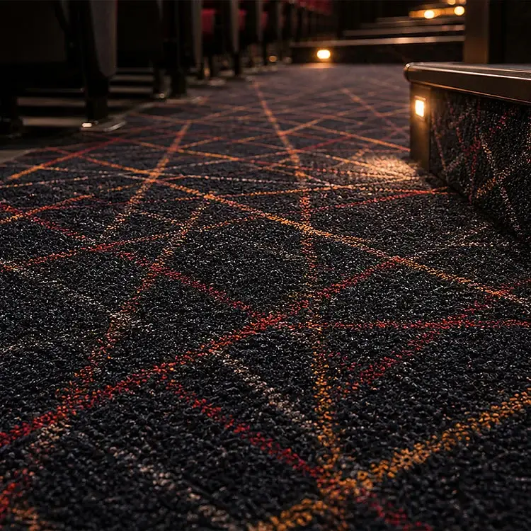How Can Fire Retardant Cinema Nylon Broadloom Carpet Improve Safety, Comfort, and Cinema Interior Performance
