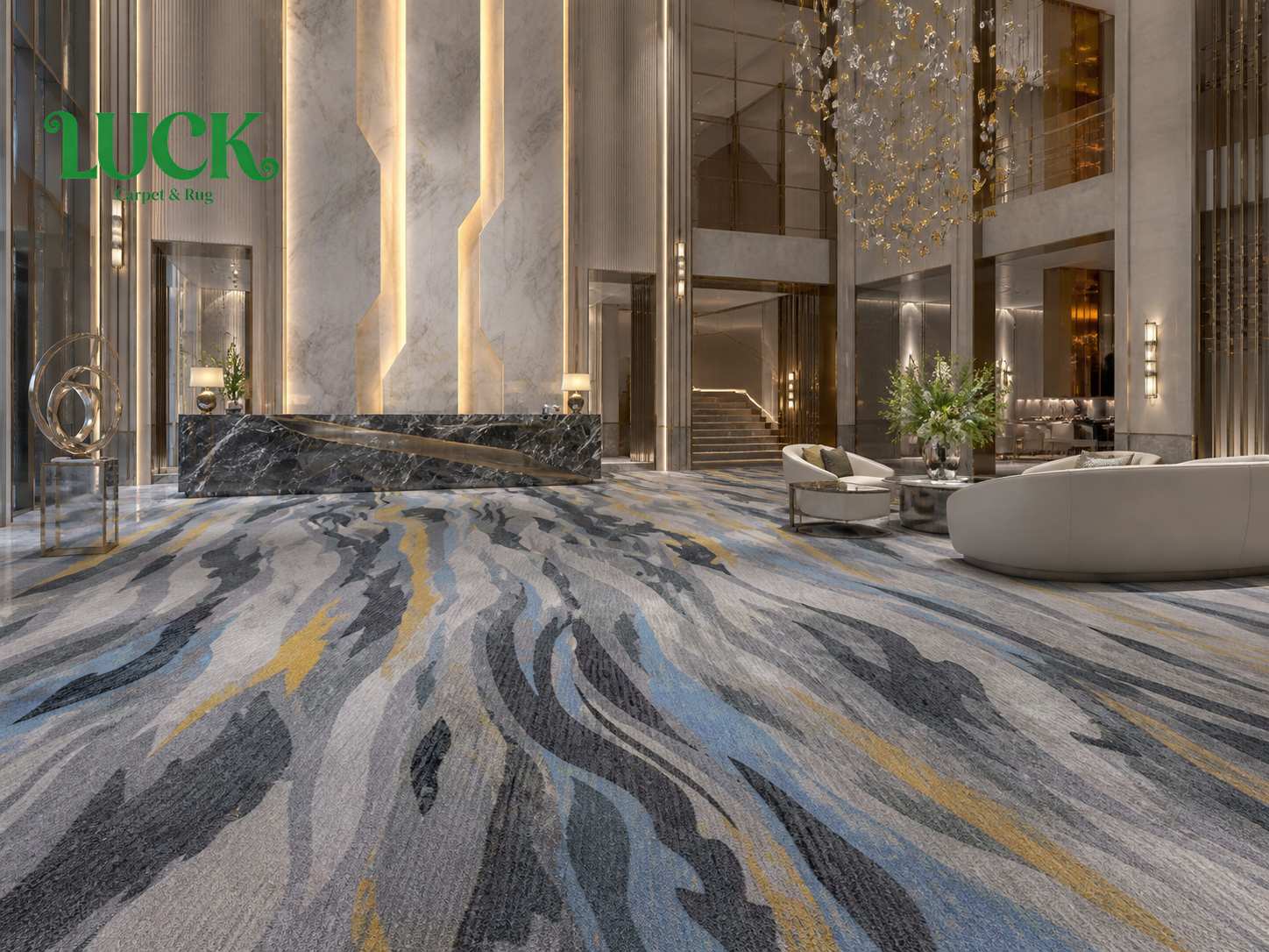 Why Is Wool Axminster Wall To Wall Carpet the Ideal Choice for Luxury Hotels and Commercial Interiors