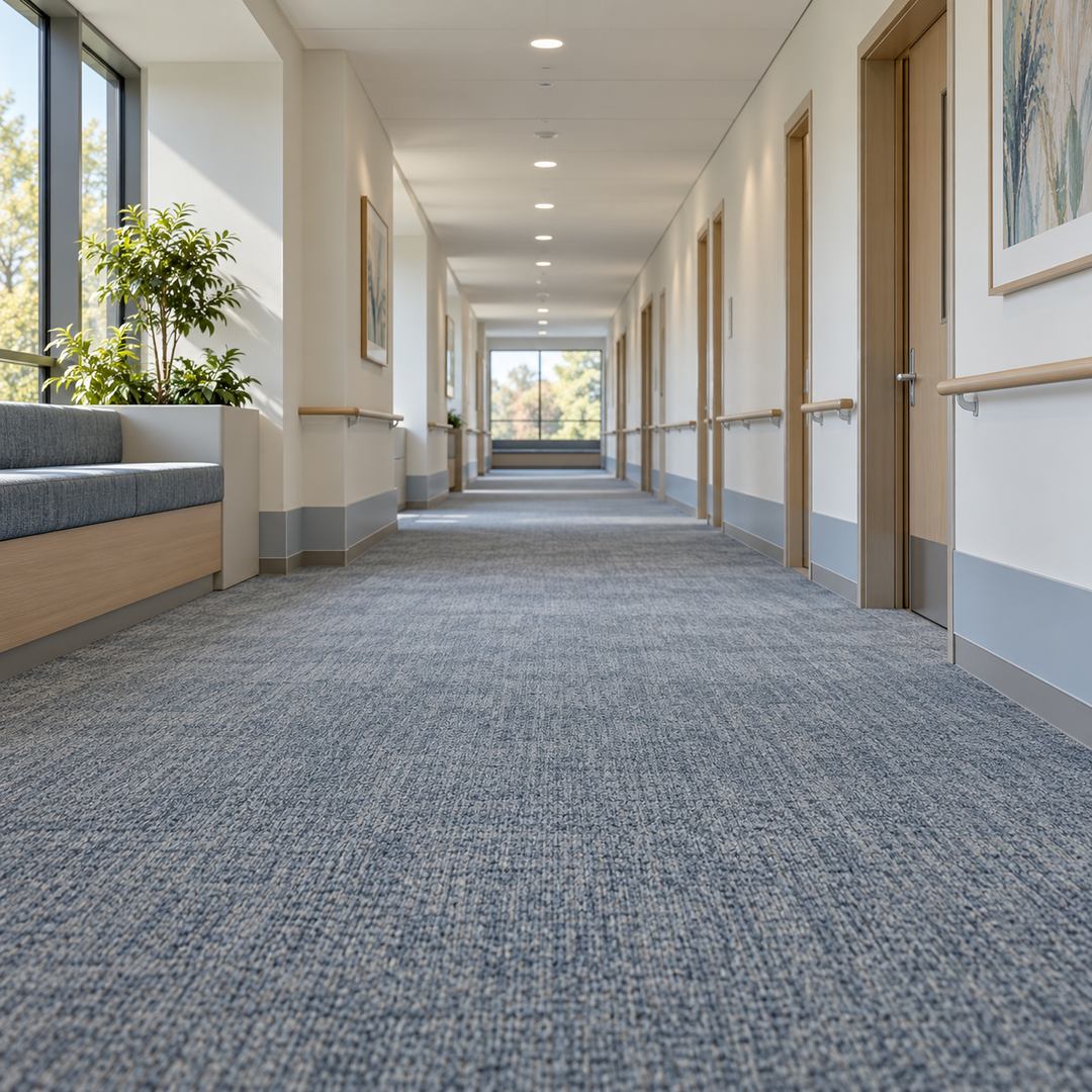 What Carpet Works in Hospitals and Healthcare Facilities