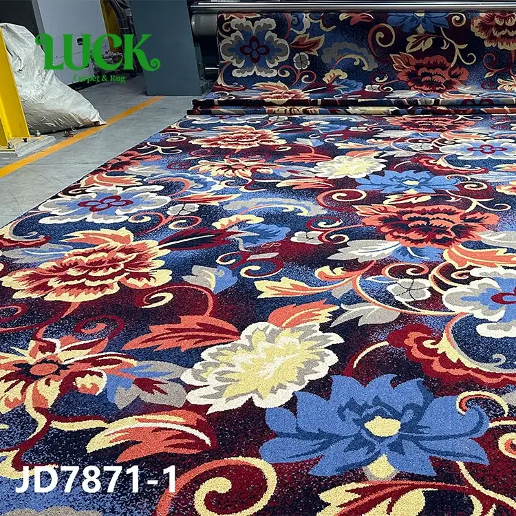 Axminster Woven Wall to Wall Carpet for Hospitality