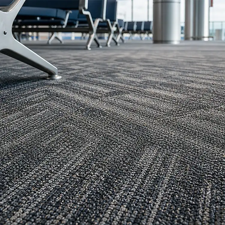 Durable Airport Polypropylene Broadloom Carpet