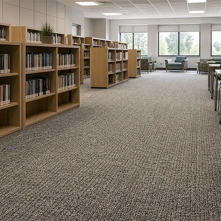 Eco Friendly School Polypropylene Wall to Wall Carpet