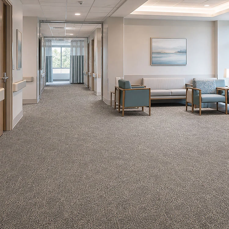 Fire Retardant Hospital Nylon Wall to Wall Carpet