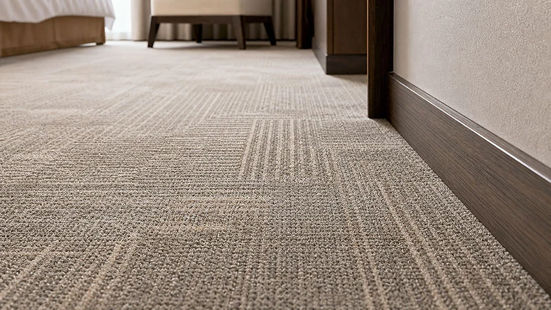 Custom Hotel Nylon Wall To Wall Carpet