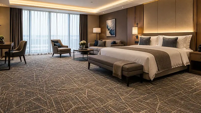 Custom Hotel Wall To Wall Carpet
