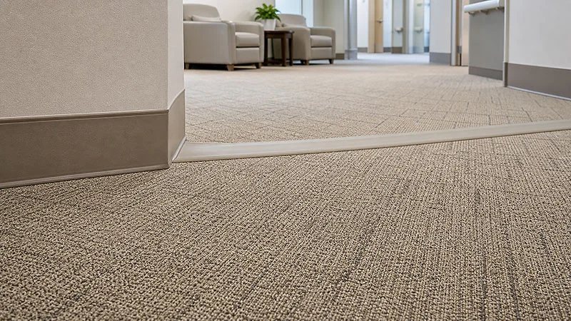Fire Retardant Hospital Nylon Wall To Wall Carpet