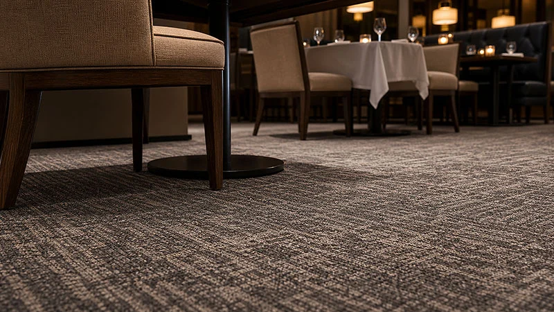 Durable Restaurant Pp Wall To Wall Carpet