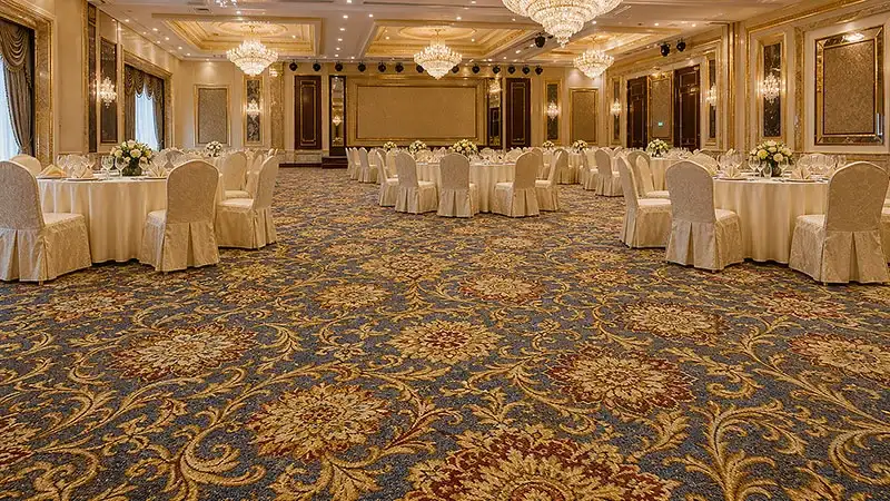 Luxury Banquet Hall Axminster Wall To Wall Carpet