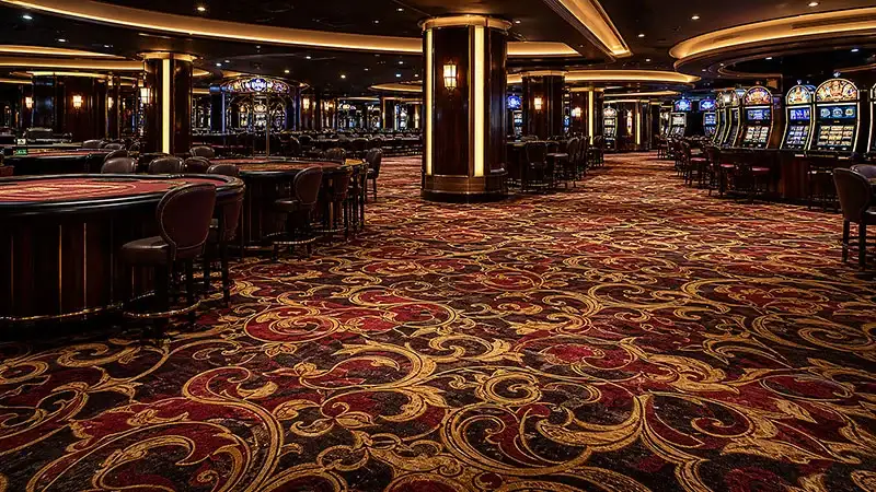 Luxury Casino Wool Wall To Wall Carpet