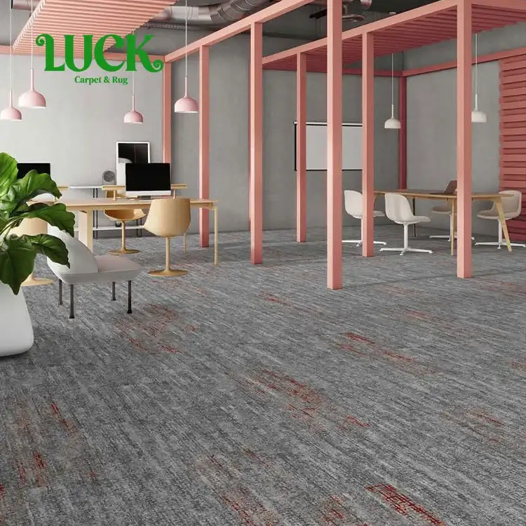 Nylon Printed Carpet Tile with Eco Backing