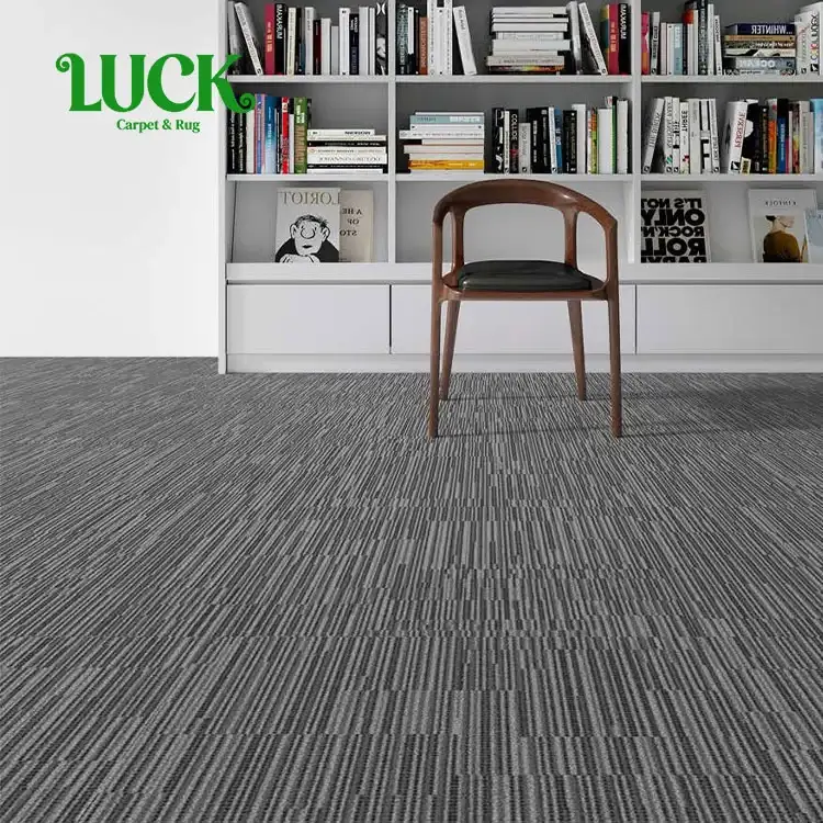 Nylon Printed Carpet Tile with PVC Backing