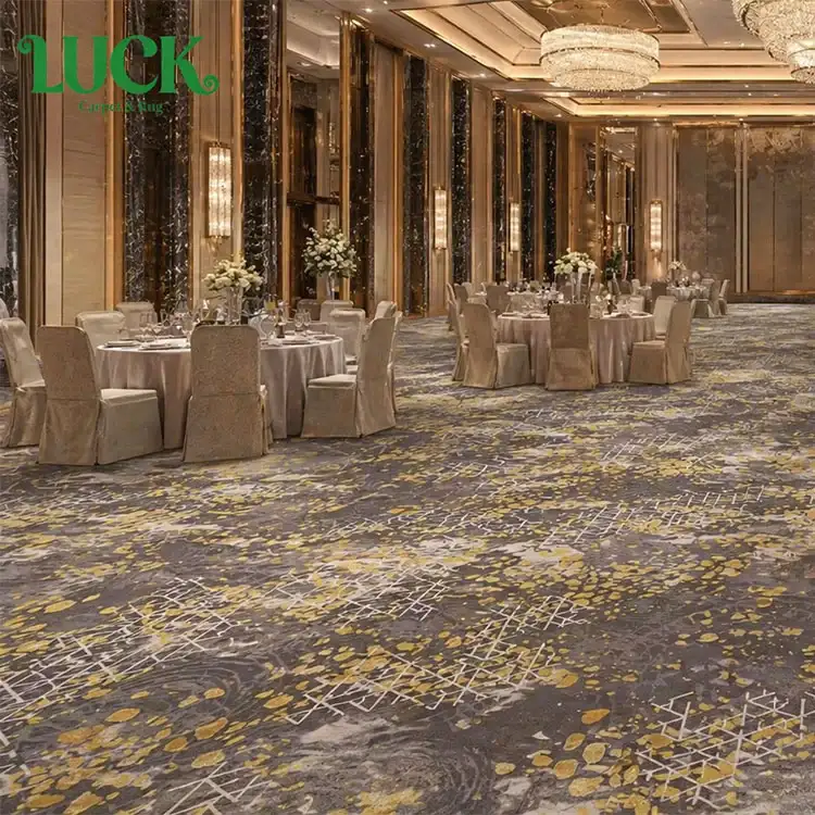 Nylon Printed Wall to Wall Carpet for Hospitality