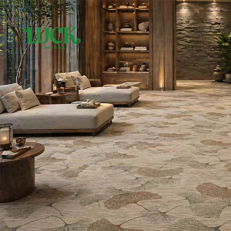 Nylon Printed Wall to Wall Carpet for Hotel