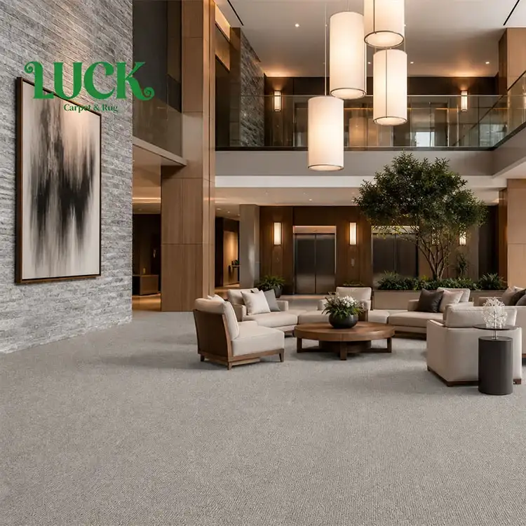 Nylon Tufted Wall to Wall Carpet for Lobby