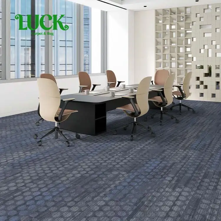 Polyester Printed Carpet Tile with Eco Backing