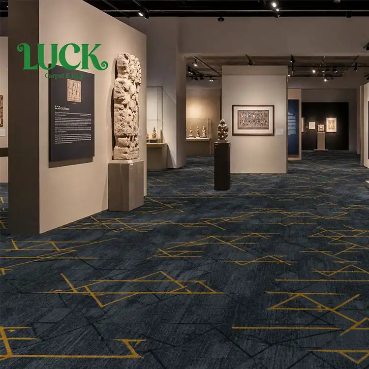 Polyester Printed Wall to Wall Carpet for Exhibition