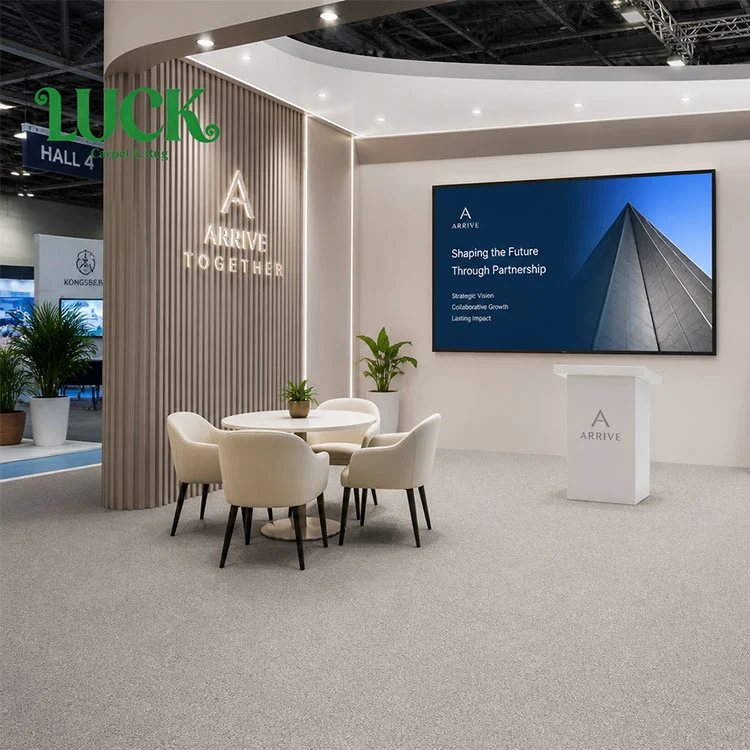 PP Tufted Wall to Wall Carpet for Booths