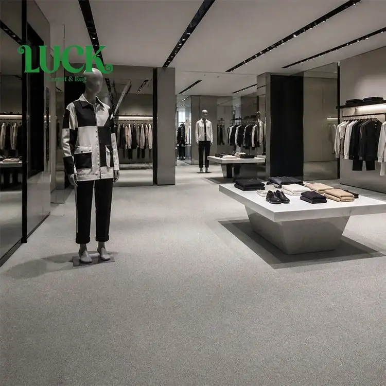PP Tufted Wall to Wall Carpet for Retail Floors