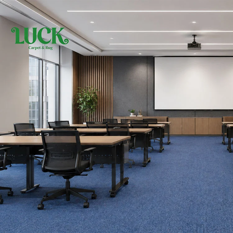 Tufted Solution Dyed Yarn Wall to Wall Carpet for Office