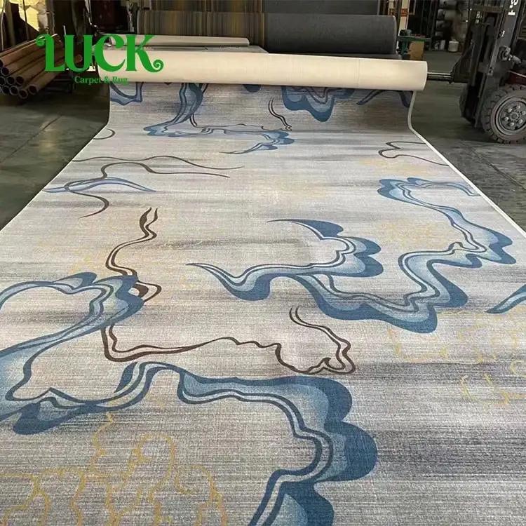 Wool Woven Wall to Wall Carpet for Lounges